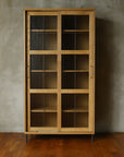 CADEAL Slide Glass Cabinet / High