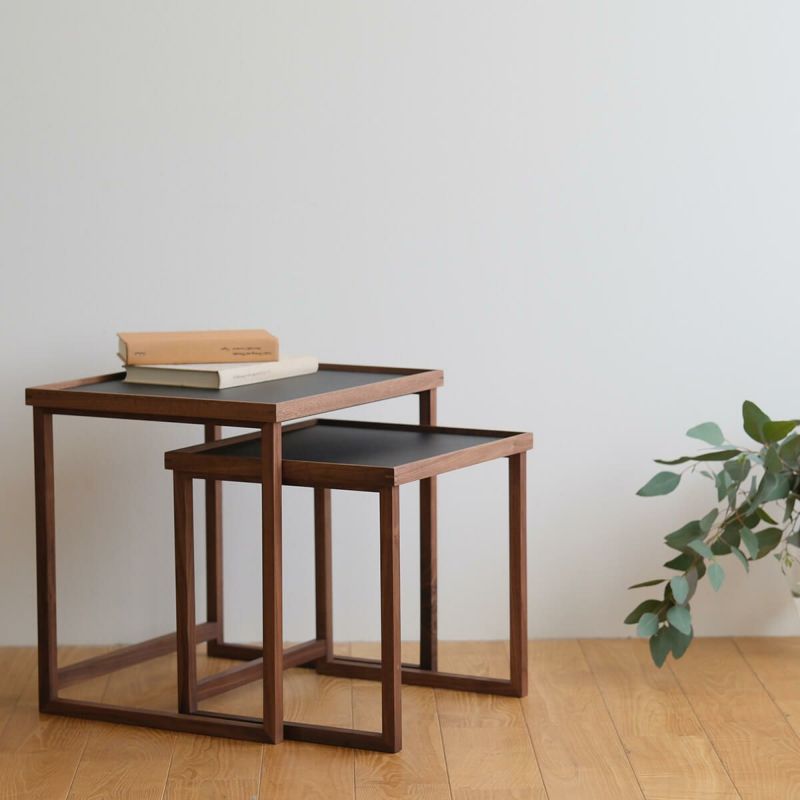 FM TRAY NEST TABLE (REMOVABLE TOP NESTING TABLE)