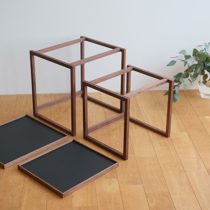 FM TRAY NEST TABLE (REMOVABLE TOP NESTING TABLE)