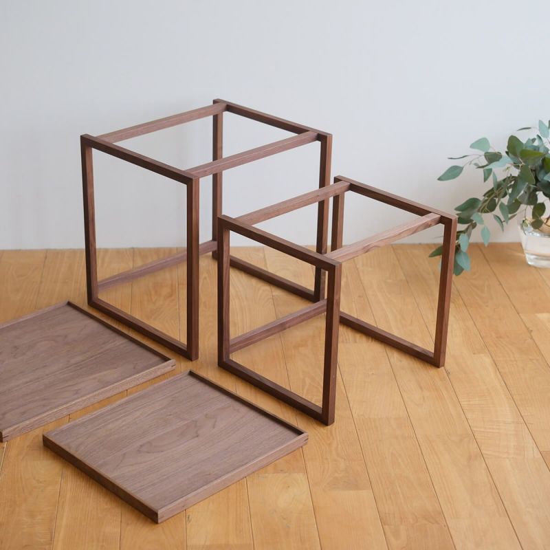 FM TRAY NEST TABLE (REMOVABLE TOP NESTING TABLE)