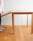 COCCO DINING TABLE 70~105 (EXTENTION)