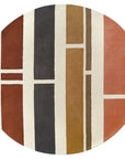 Pell Wool rug Circle