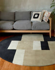 Pell Wool rug Circle