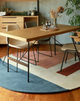 Pell Wool rug Circle