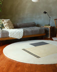 Pell Wool rug Circle