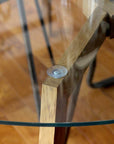 G-knot Glass Table 1200 round