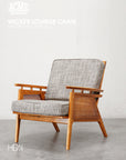 WICKER LOUNGE CHAIR