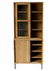 CADEAL Book Case / glass door