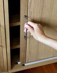 CADEAL Book Case / glass door