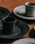 Mishim Pottery | Fractal rim plate M (susu)