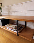 toolbox | Rounded Corner Shelf - Teak Solid Wood