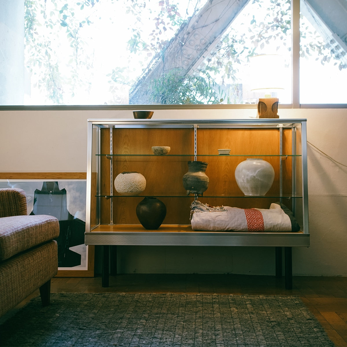 ALUMINIUM GLASS CASE