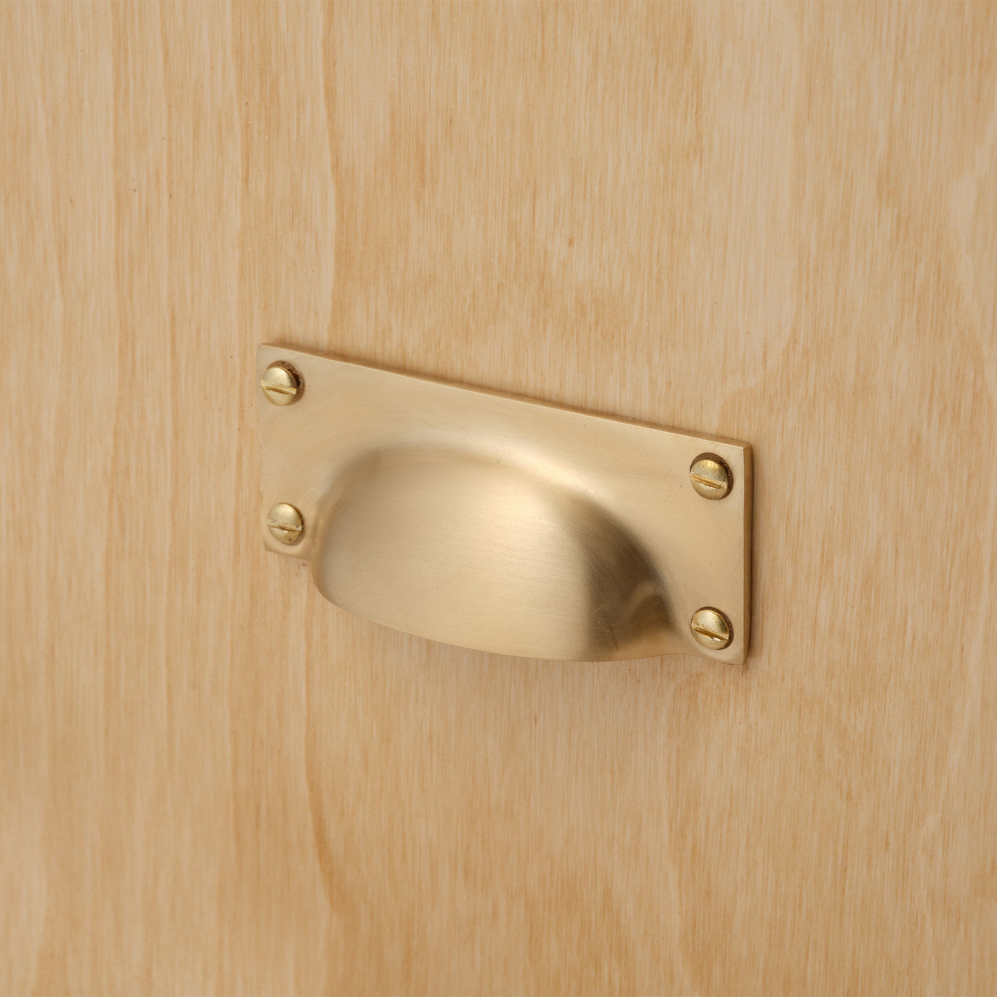 toolbox | Cast Iron Kitchen Handle - Square Cup