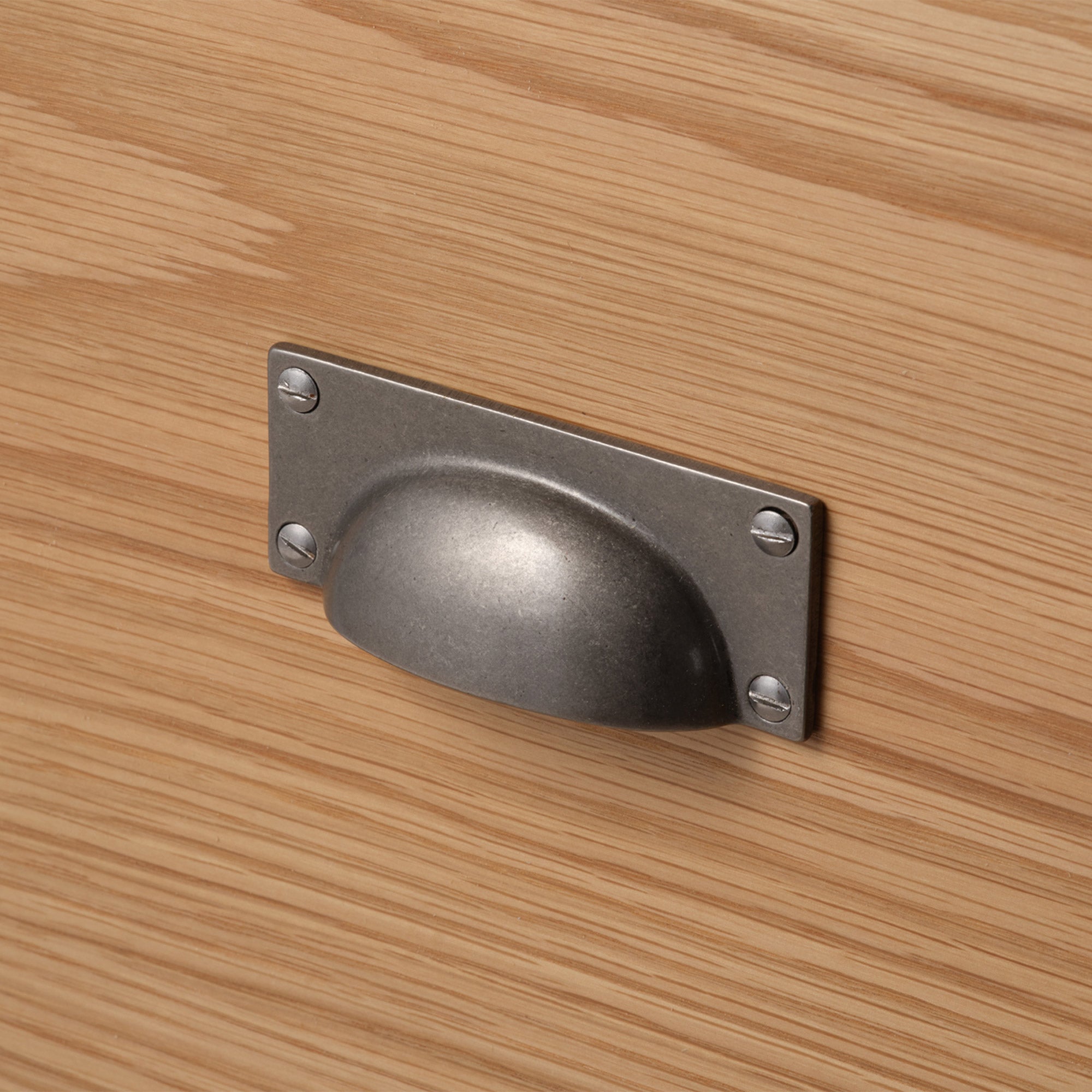 toolbox | Cast Iron Kitchen Handle - Square Cup