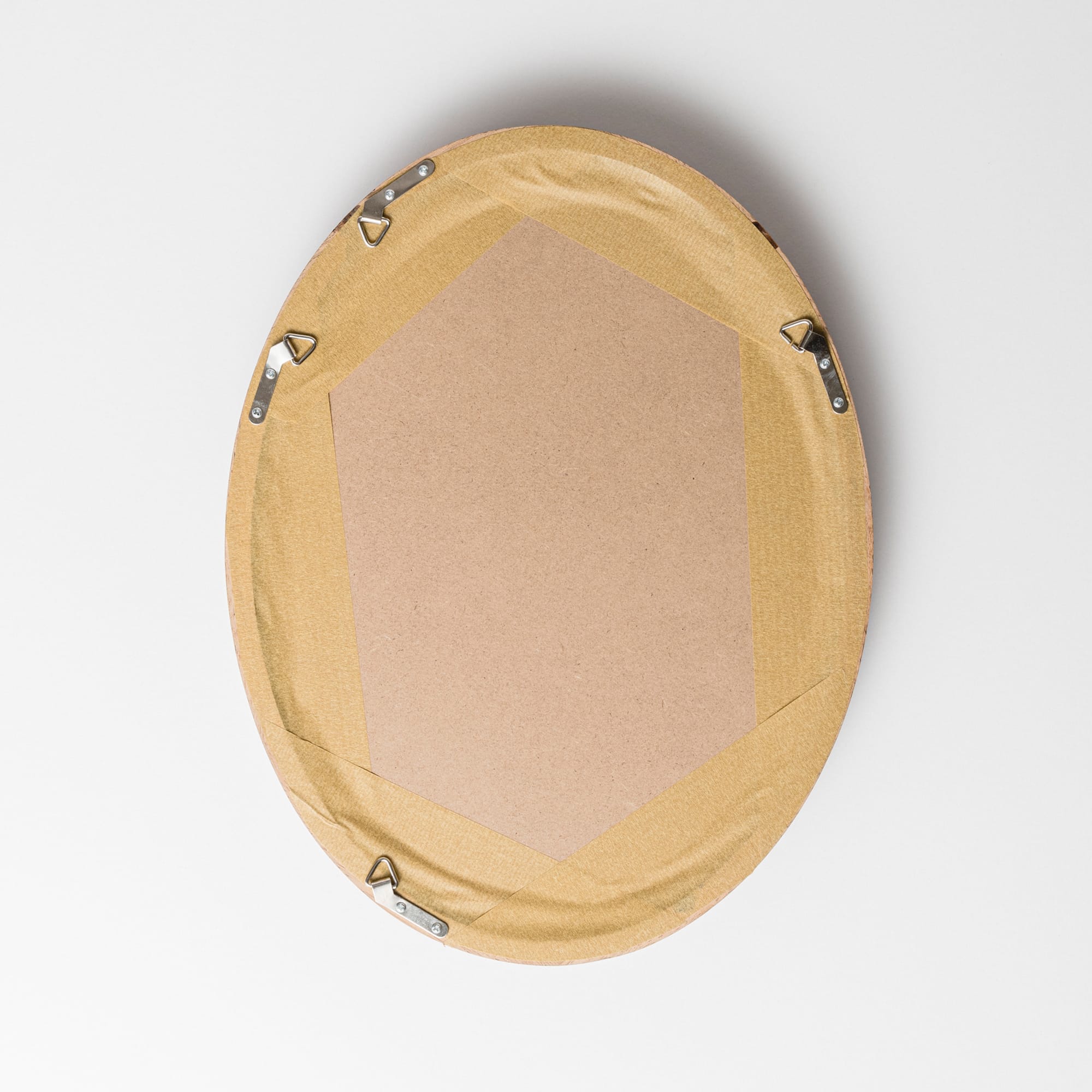 toolbox | Wooden Round Mirror
