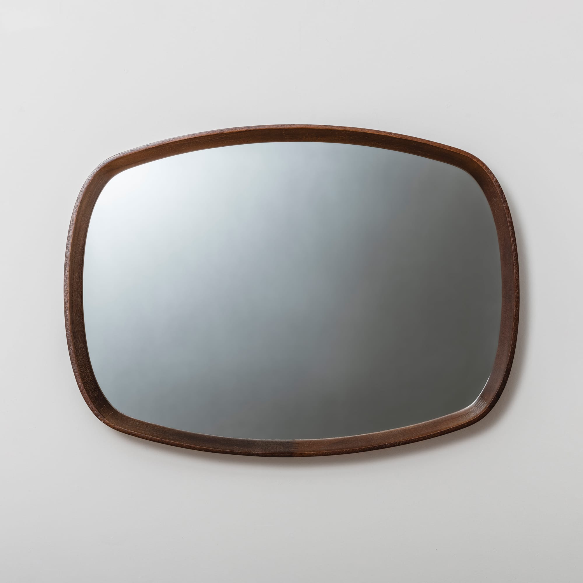 toolbox | Wooden Round Mirror
