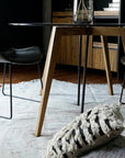 G-knot Glass Table 1200 round