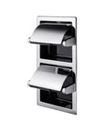 toolbox | Inset Holder Double Vertical - Shallow Type