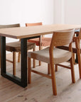 RIPOSO WOOD BACK SIDE CHAIR