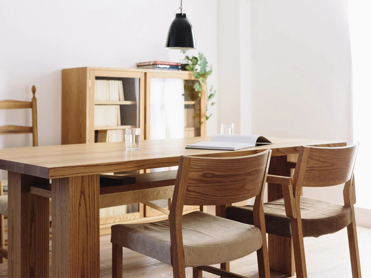 RIPOSO WOOD BACK SIDE CHAIR