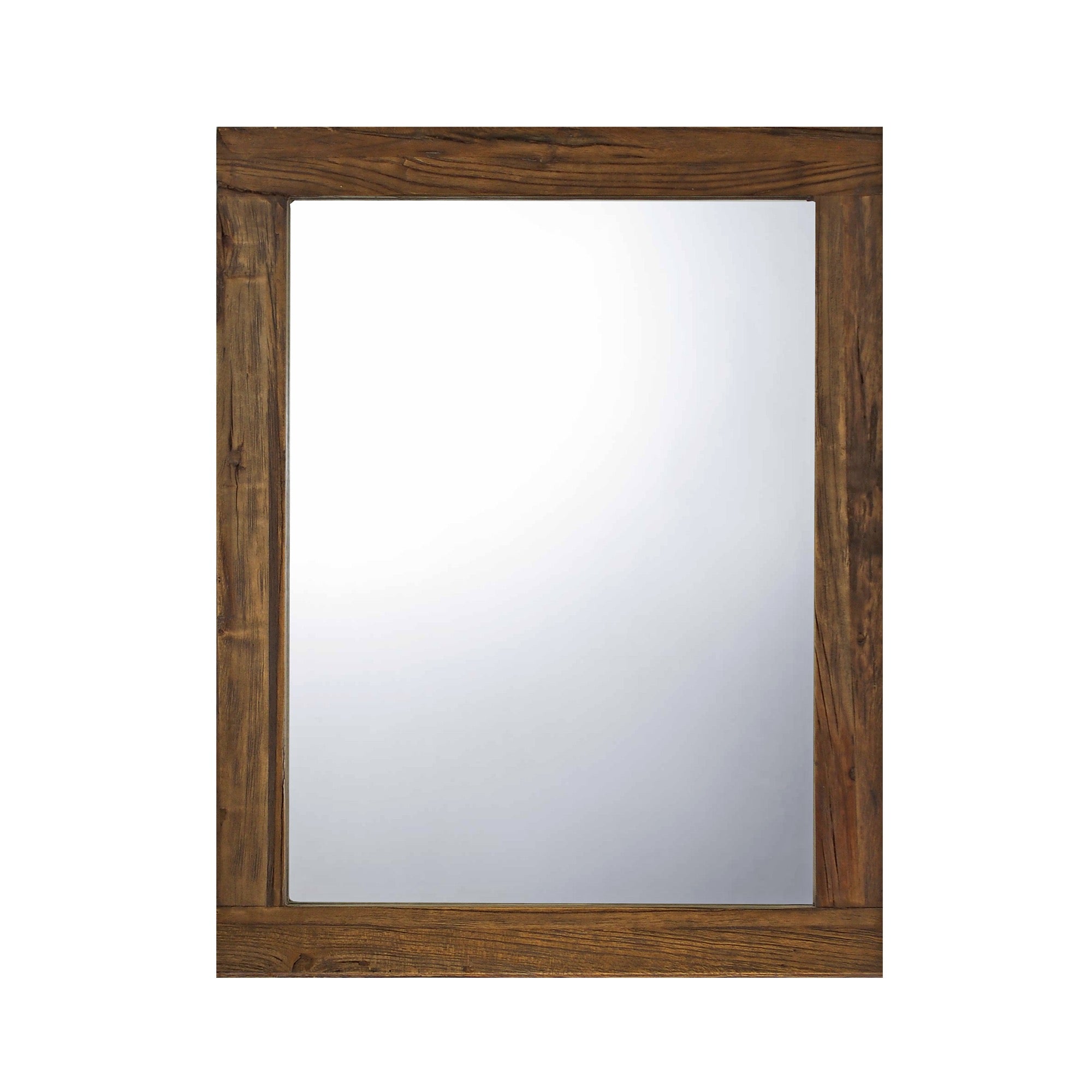 toolbox | Antique Wood Washbasin Mirror