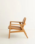 ANN  LOUNGE CHAIR OAK