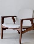 ANN  LOUNGE CHAIR WALNUT