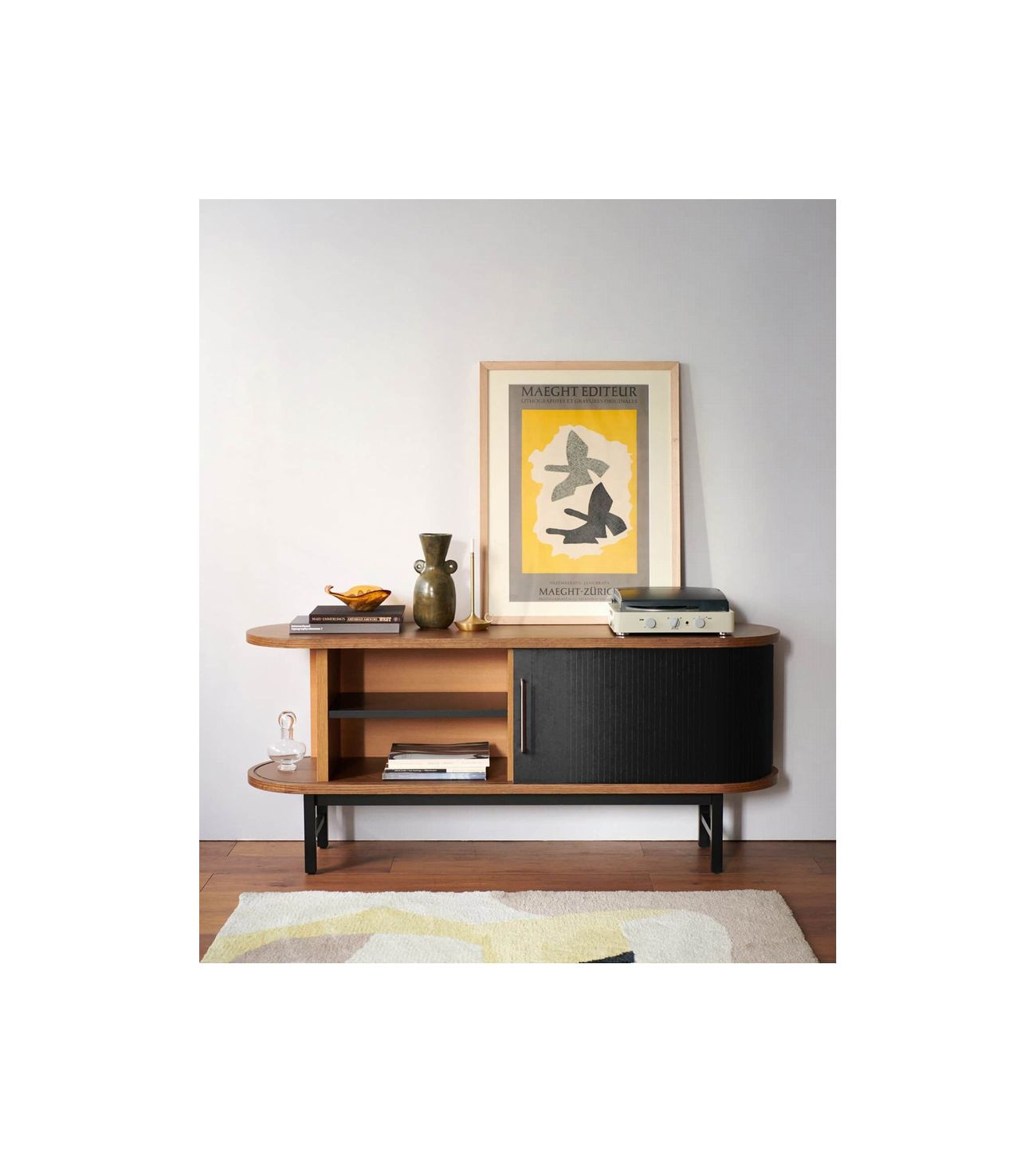 ANOR SIDE BOARD (BLACK)