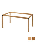 toolbox | Wooden and Iron Table Legs with Wooden Side Panel
