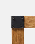 toolbox | Wooden and Iron Table Legs with Side Panels