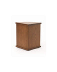 PORTO QUARTER TABLE / BROWN / NATURAL
