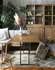 CADEAL Book Case / glass door