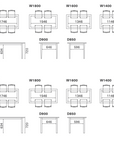 BUDDY DINING TABLE D850