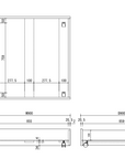 MOVABLE TRAY FOR PB1 / PB2 / PB3 BED