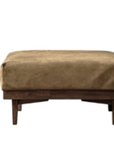 WHISKY OAK SOFA OTTOMAN