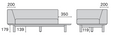 COMMON ROOTS | PS3 SOFA / ARM(L/R)