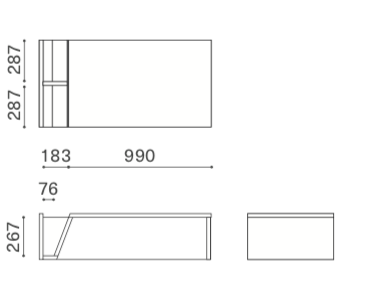 MORELESS MAGAZINE TABLE