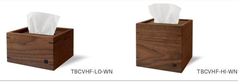 MASTERWAL TISSUE BOX COVER HALF