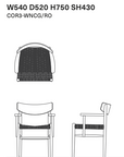 MASTERWAL COR3(ARMREST) / COR4(ARMLESS) CHAIR
