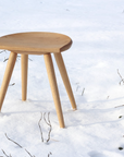 KIJIYA | Moon stool - Chestnut
