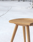 KIJIYA | Moon stool - Chestnut