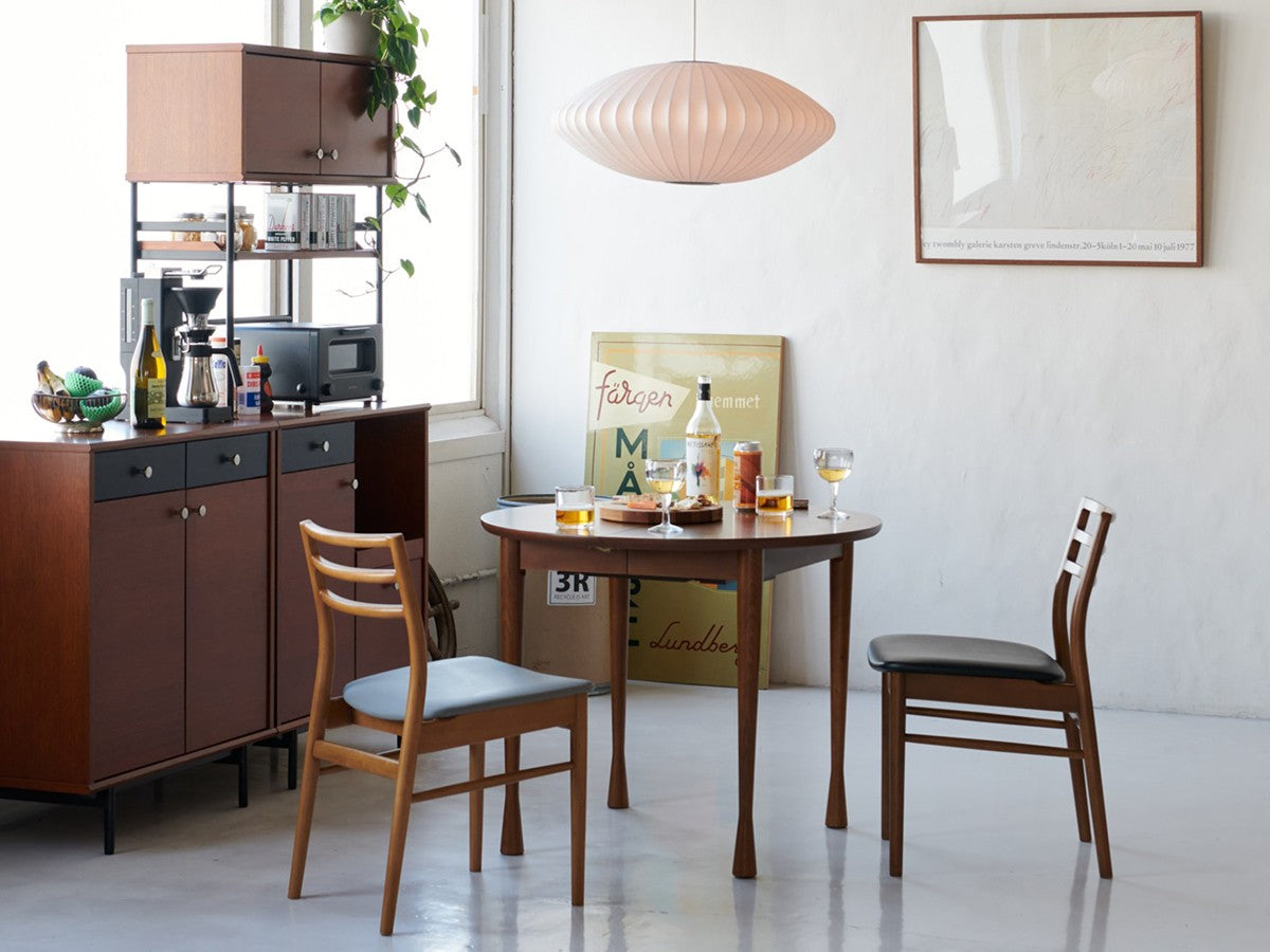 AROS DINING CHAIR - NATURAL / BROWN