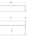 Stick Upper Shelf