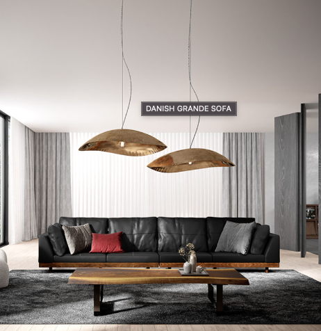 DANISH GRANDE SOFA 180