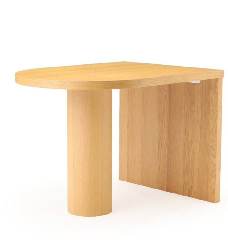 PORTO DINING TABLE SMALL - NATURAL / BROWN