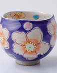虚空蔵窯 | A cup of Violet Flower Urara
