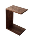 C WAGON SIDE TABLE (WALNUT / OAK )