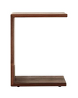 C WAGON SIDE TABLE (WALNUT / OAK )