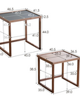 FM TRAY NEST TABLE (REMOVABLE TOP NESTING TABLE)
