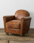 OAKS CLUB CHAIR (CRACK / SMOOTH)